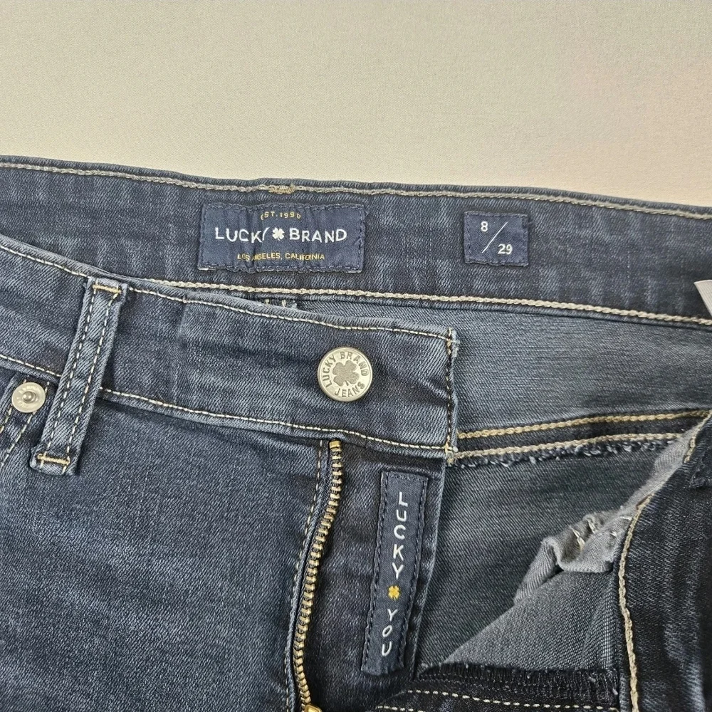 Lucky Brand Ava Skinny Jeans Womens‎ 8/29 Blue Stretch Denim - Picture 6 of 15